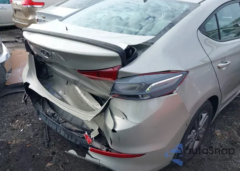 2018 Hyundai Elantra Sel из США, поврежденный, VIN 5NPD84LFXJH260069